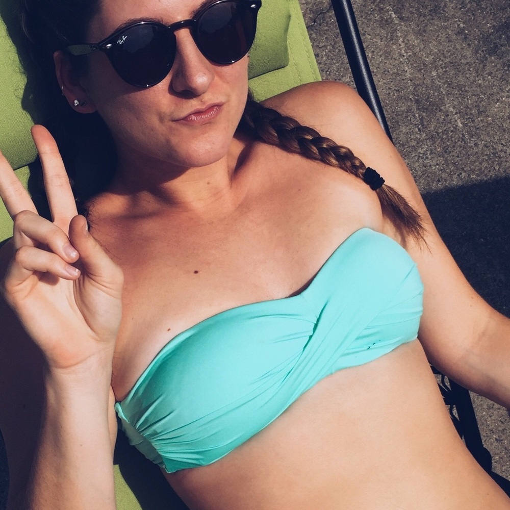 Target mint bandeau